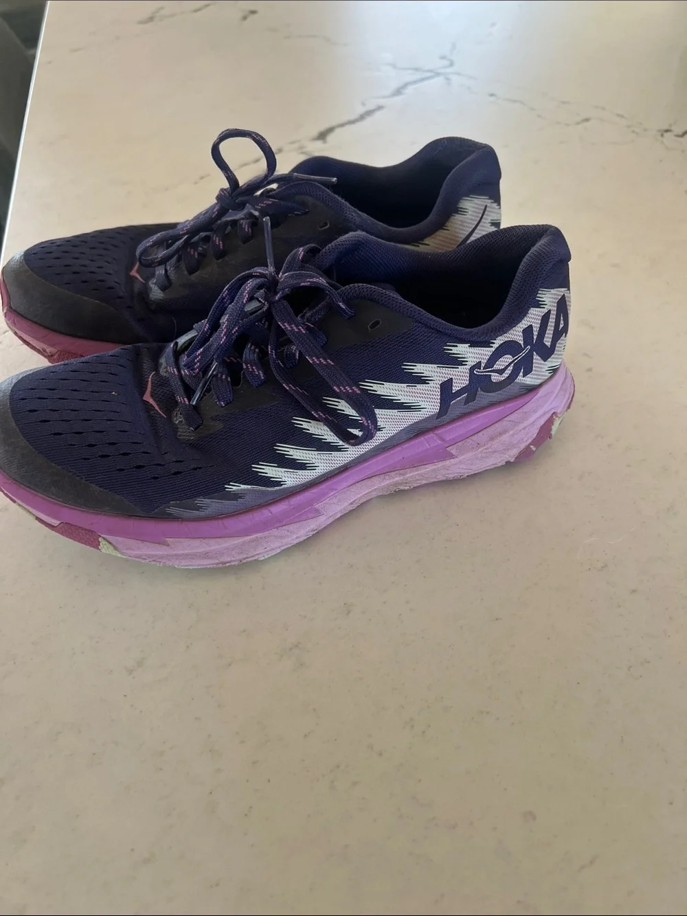 Hoka Torrent 3 Women's Running Shoes in purple and Pink. Size 8. Great shoes!